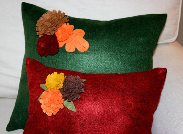 felt pillows