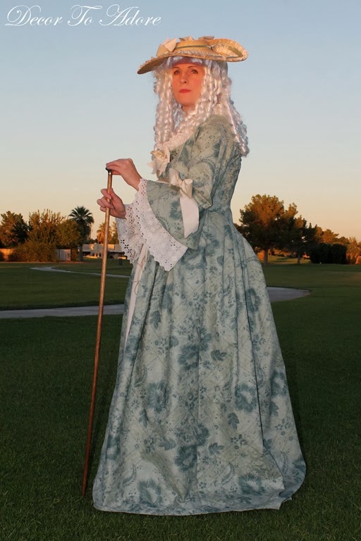 A 18th-Century Dress Sewn For Under $30