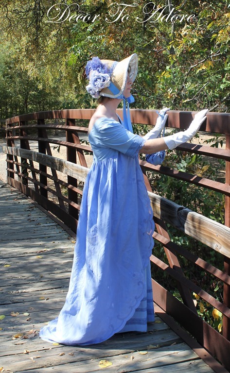 Jane Austen Regency side view