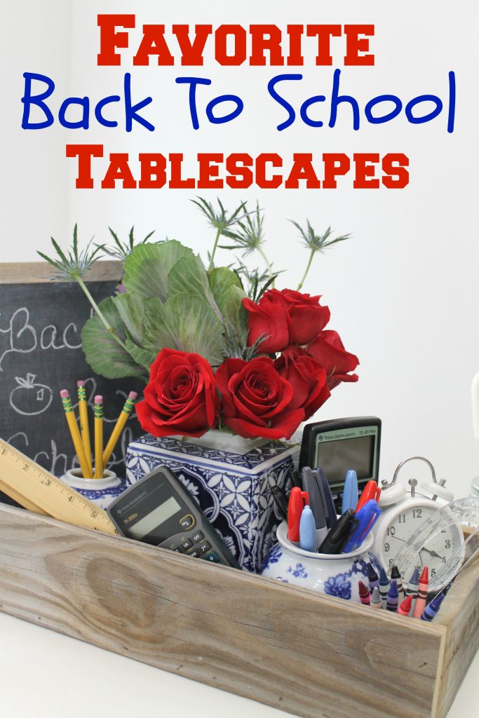 Back To School Tablescape 2017