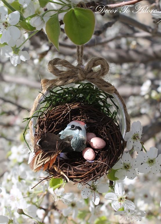 DIY My Nest is Best Spring Ornament