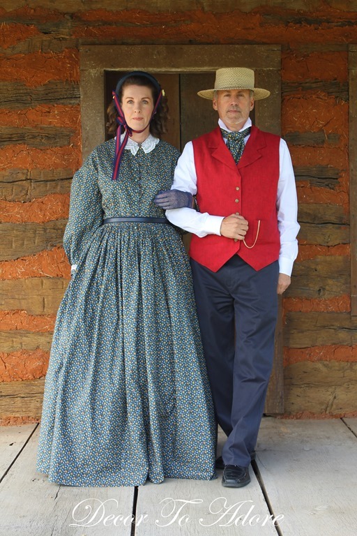 Becoming Laura Ingalls Wilder couple