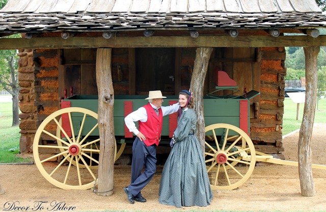 Becoming Laura Ingalls Wilder wagon