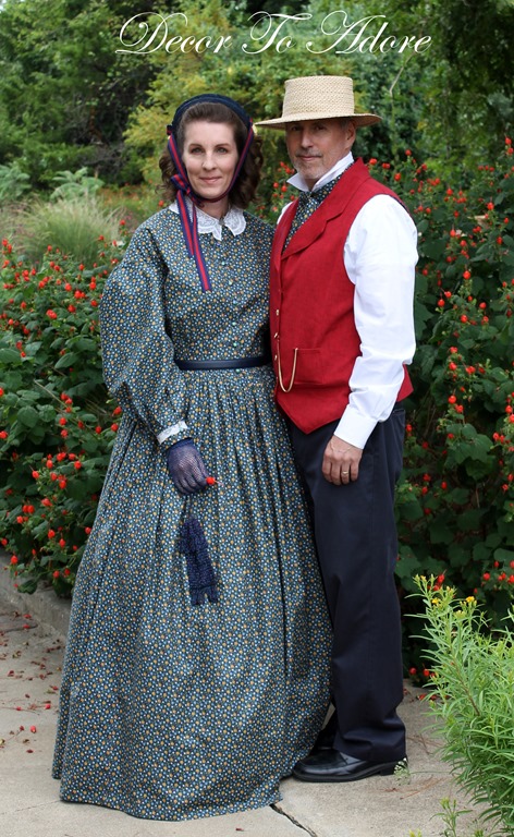 Becoming Laura Ingalls Wilder couple