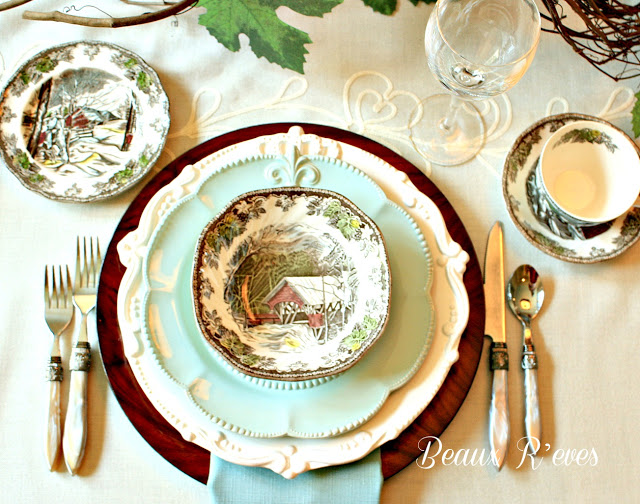 Tablescape by Beaux R'eves winter