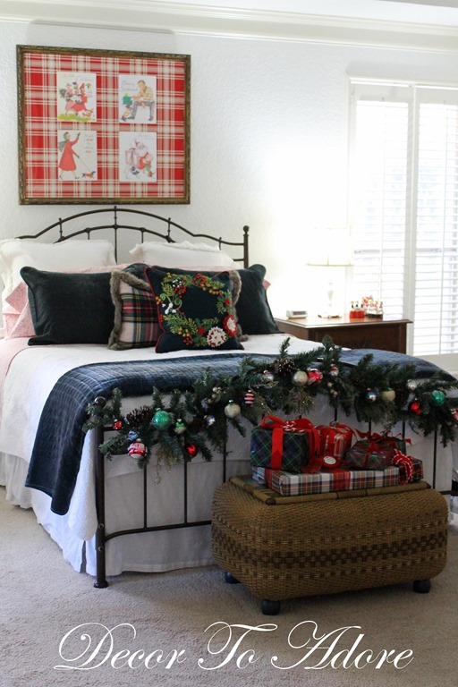 Cozy Christmas Bedroom