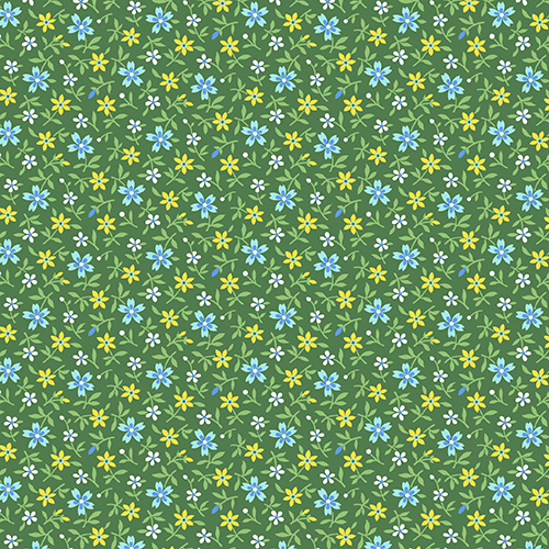 Green fabric