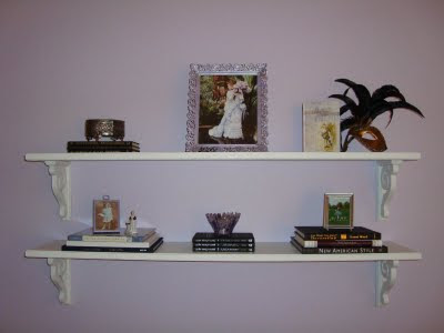 bedroom shelves 