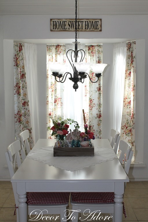 Spring Home Tour curtains