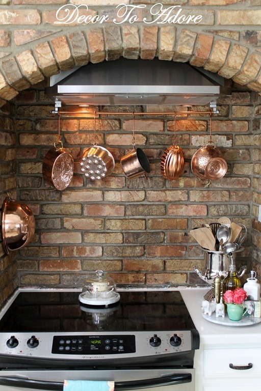 Spring Home Tour pot rack