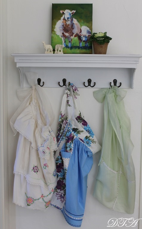 Spring Home Tour aprons