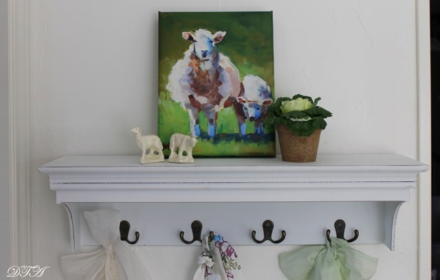 Spring Home Tour sheep