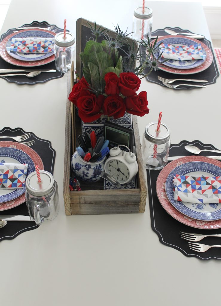 Decor To Adore 2017 Back To School Tablescape Centerpiece