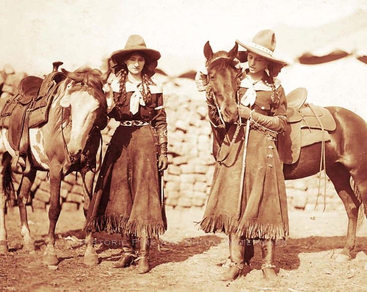 vintage cowgirl image