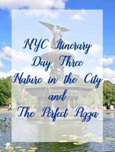 NYC Travel Itinerary Day 3