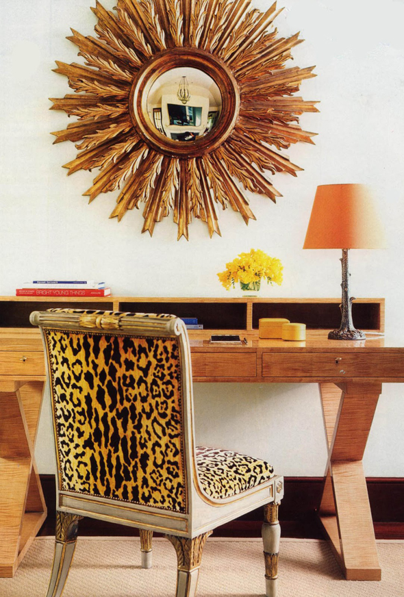 Scalamandré Leopardo chair