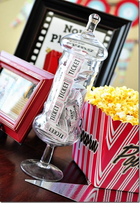 Favorite Movie Night Party Ideas