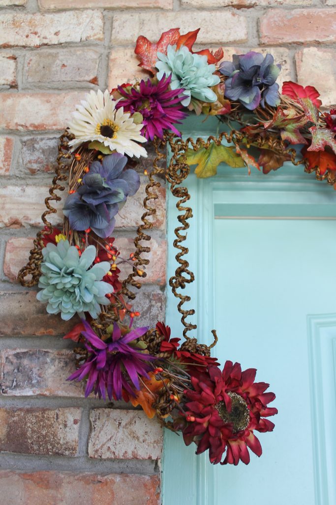 Decor To Adore 2017 Fall Front Door close up