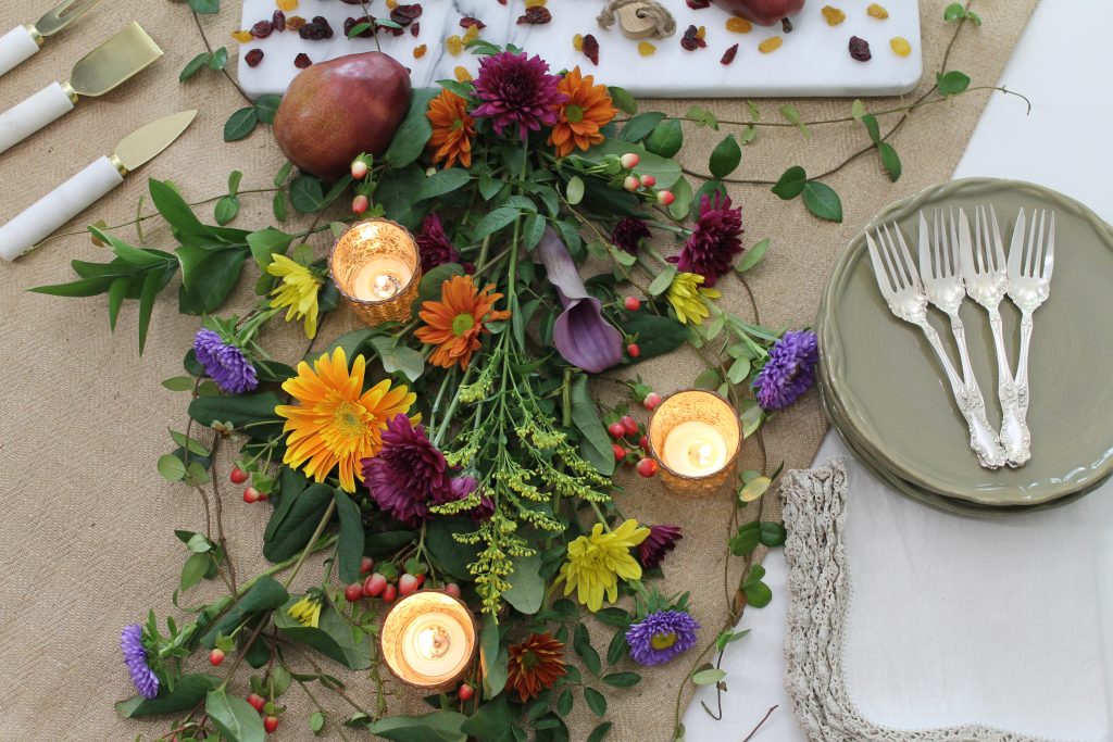 Decor To Adore Fall Home Tour 2017 tablescape