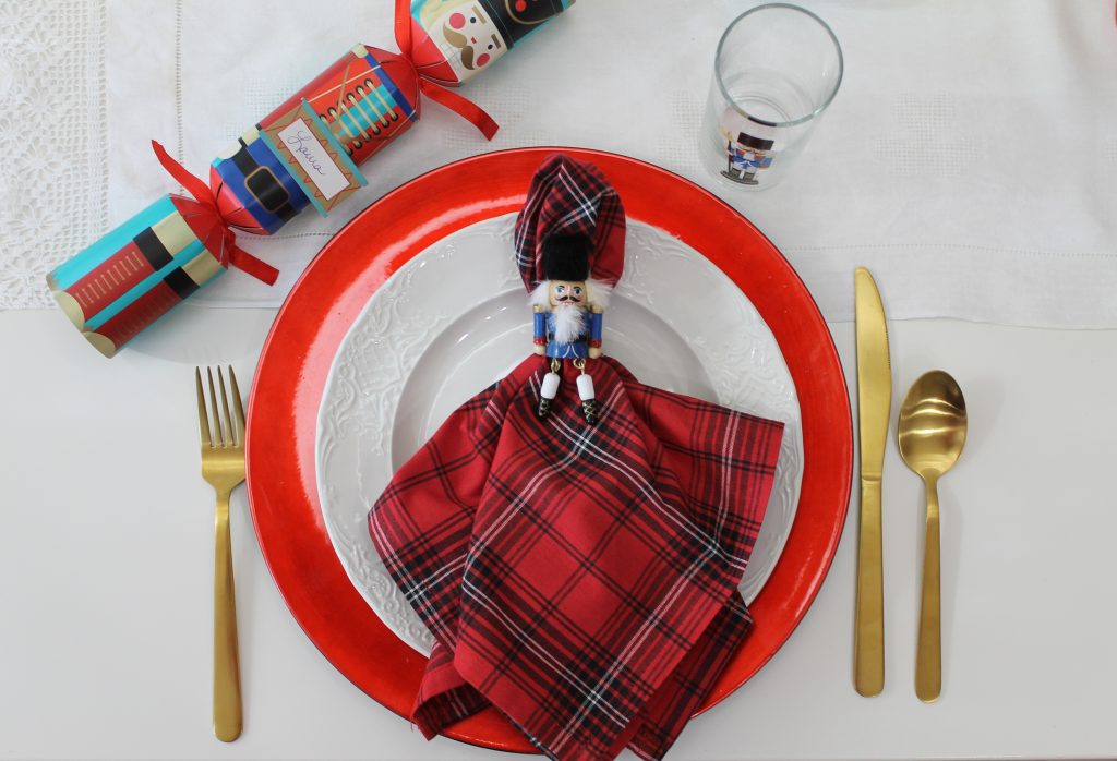 Decor To Adore Christmas Home Tour Kitchen placesetting