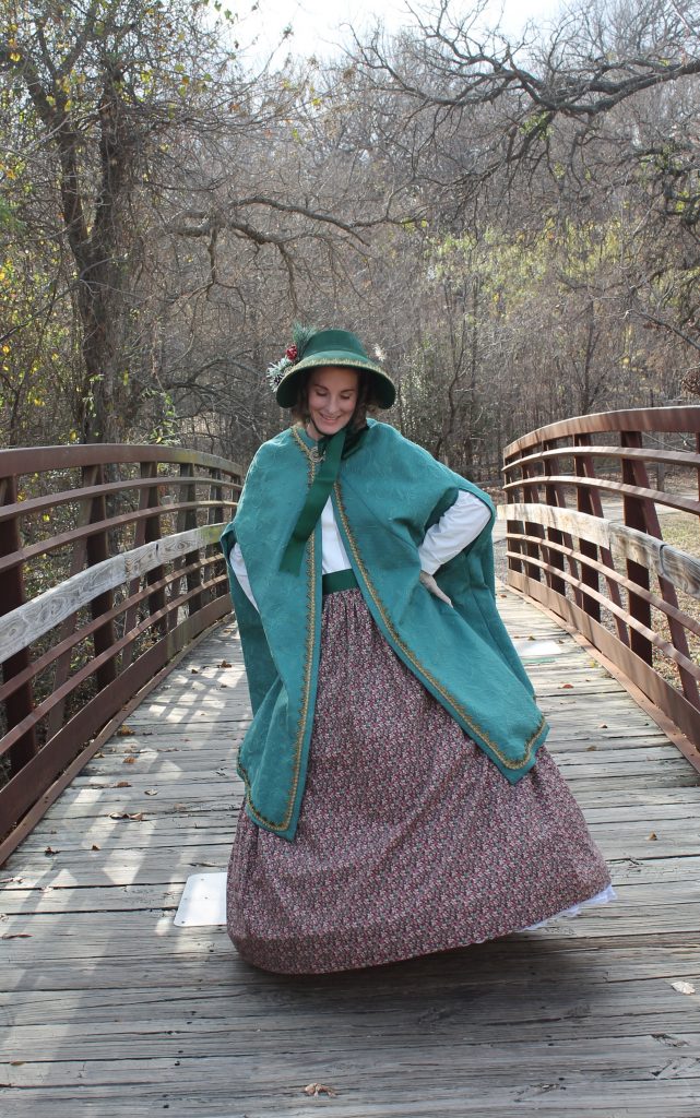 A Dickens Cloak and Bonnet for Under $20 - Decor To Adore
