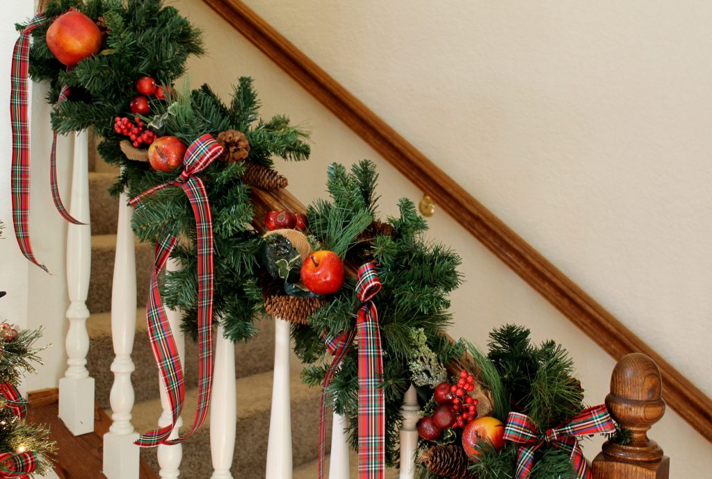 Decor To Adore Christmas Home Tour banister