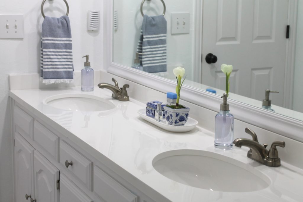 DIY Bathroom Counter