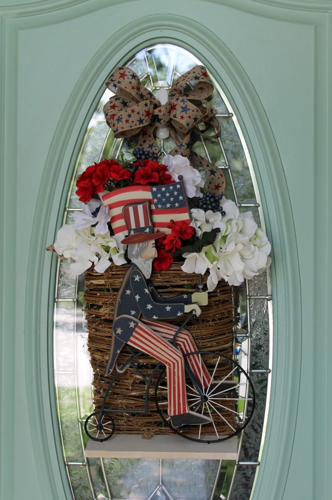 Patriotic Door Decor In Just 10 Minutes