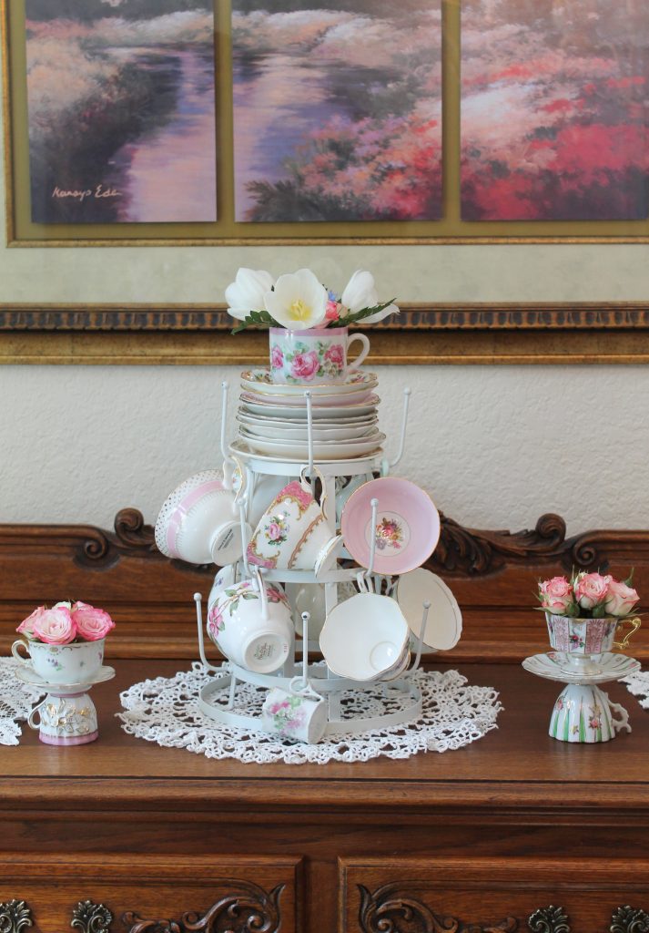 Royal Wedding teacup tower