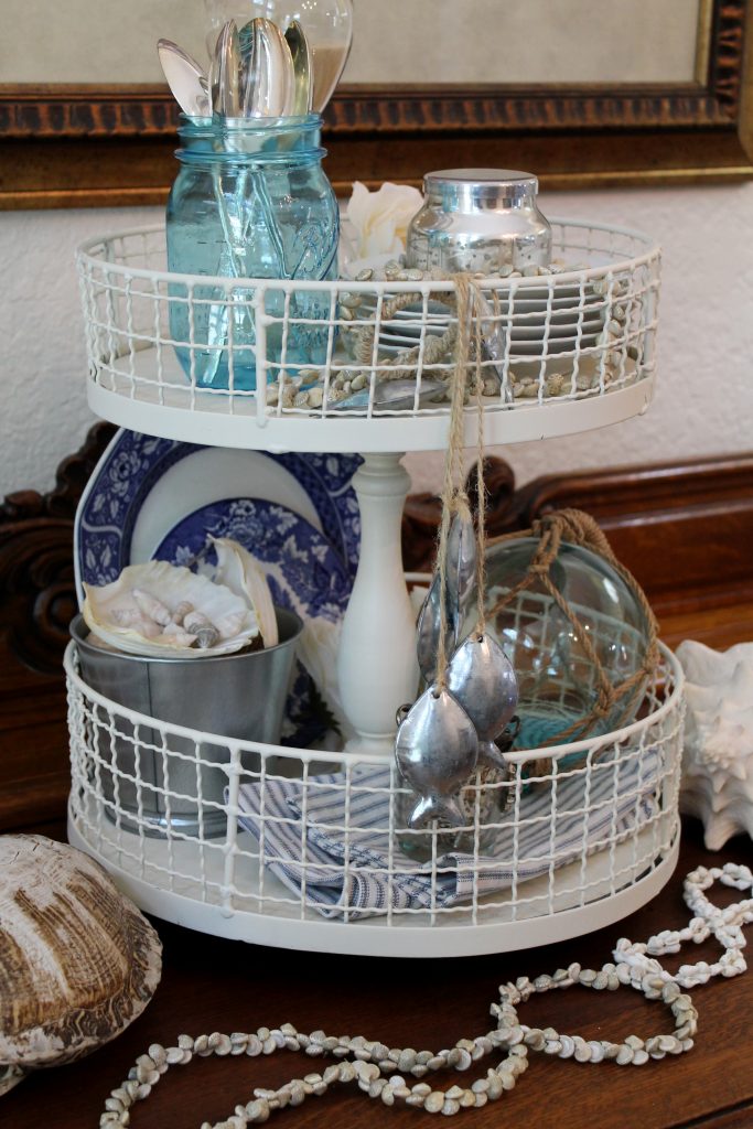 Decor To Adore Summer Home Tour tiered tray