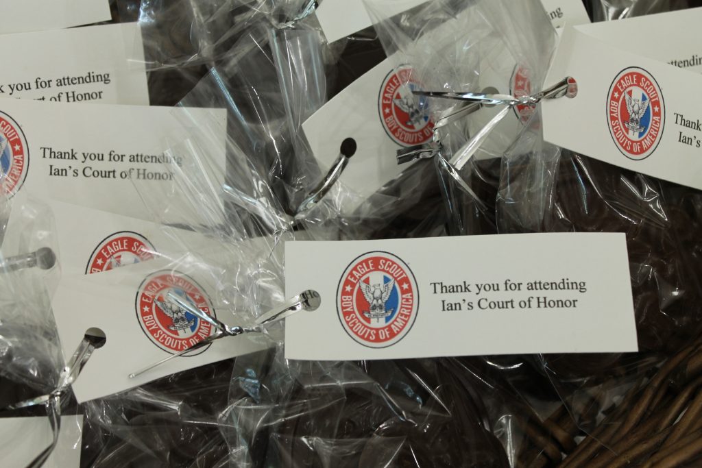 Eagle Scout Party Favors