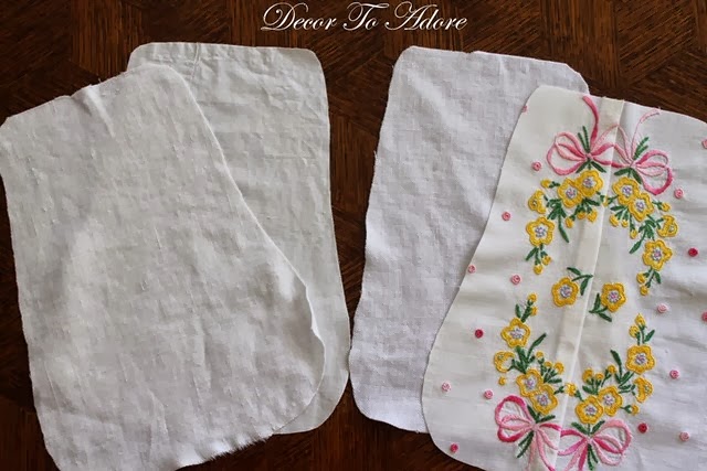 Make A Colonial Pocket and Bum Roll Using Vintage Textiles - Decor To Adore